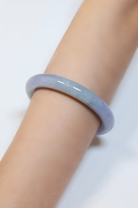 Lavender-Green Yuantiao Bangle